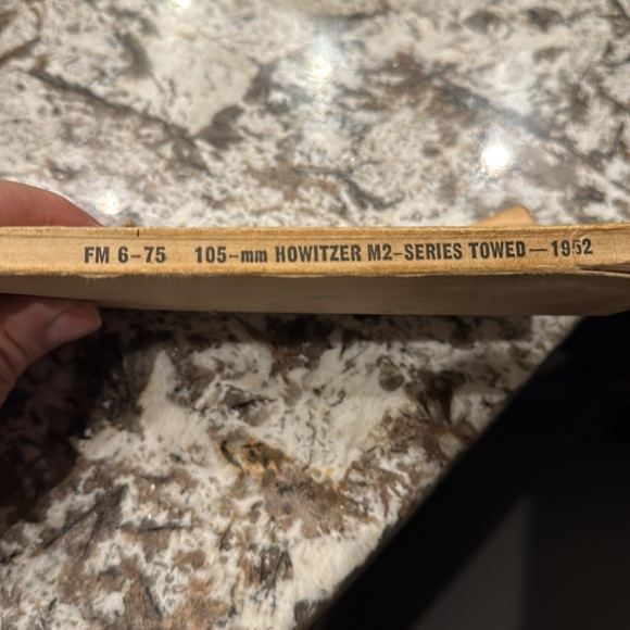 FM 6-75 Department Of The Army Field Manual 105- mm Howitzer M2 Series Towed - Picture 2 of 6